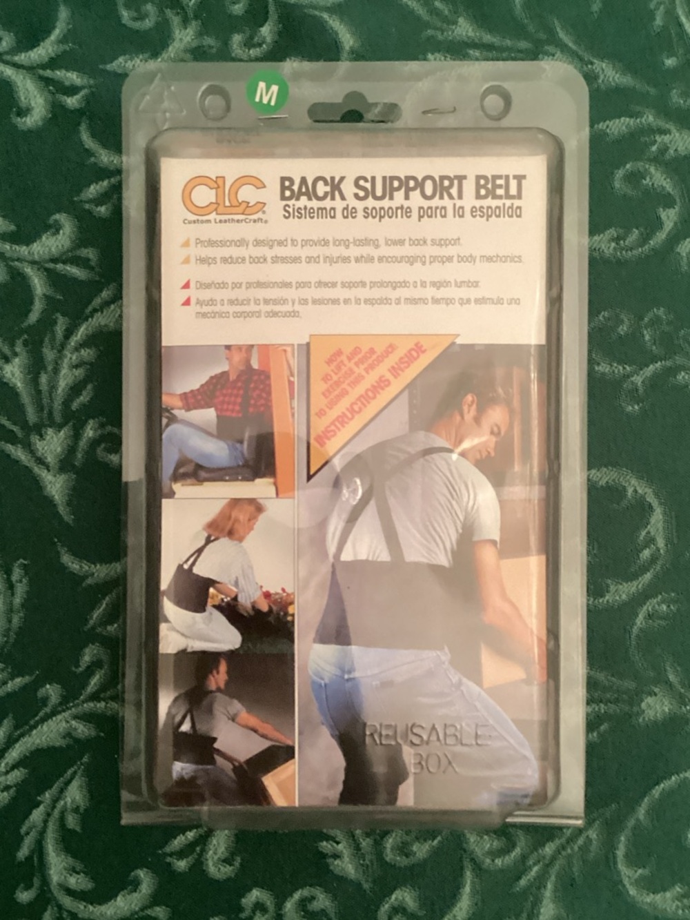 Back Support Belt - Black - Back Support